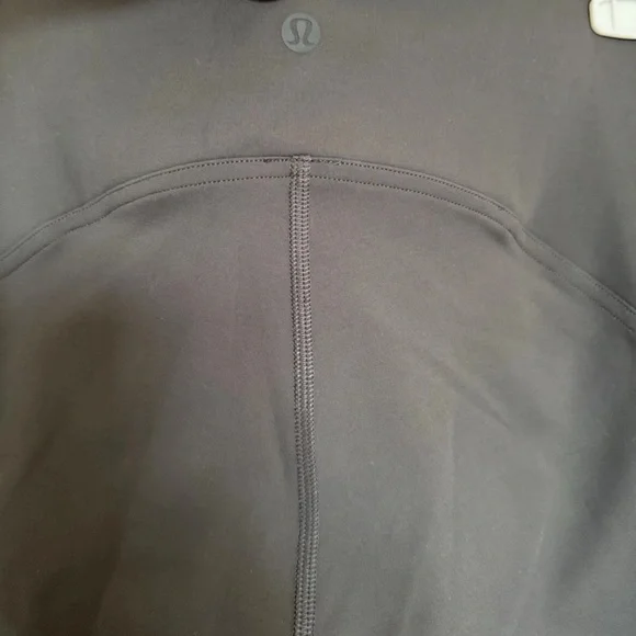 Lululemon Instill High Rise Tight Leggings 25” Black Granite Gray Tag Size 12 - Picture 6 of 6